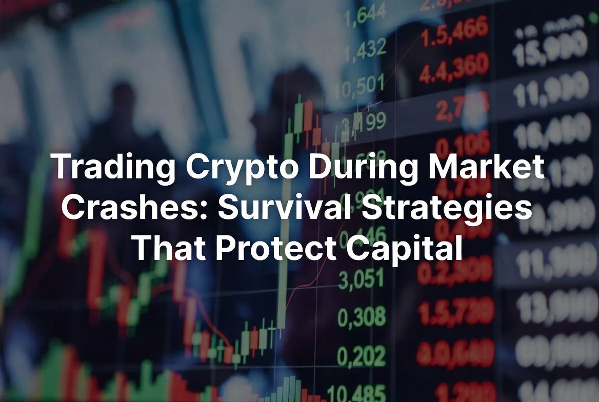 Trading Crypto During Market Crashes: Survival Strategies That Protect Capital