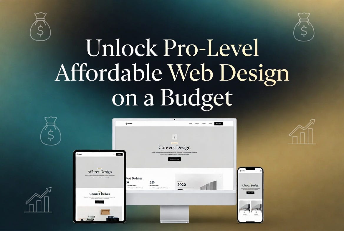 Unlock Pro-Level Affordable Web Design on a Budget