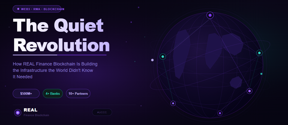 The Quiet Revolution: How REAL Is Building the Financial Infrastructure The World Didn’t Know It…