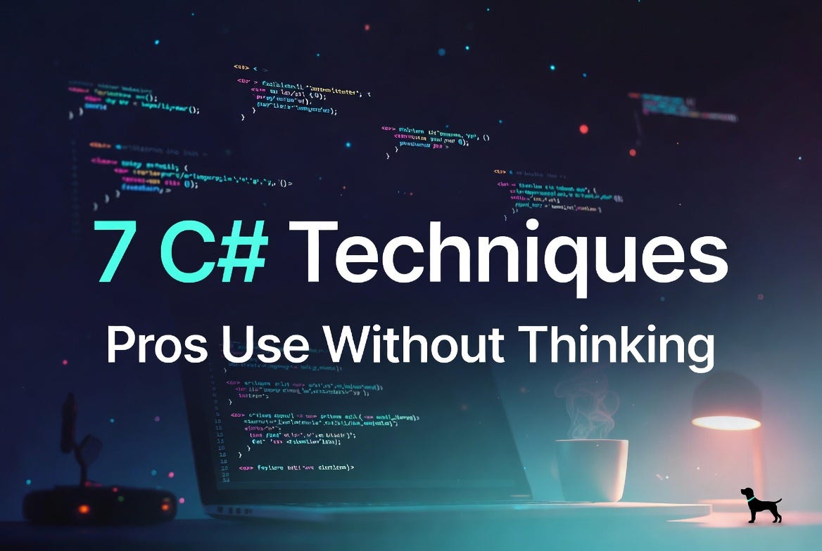 7 C# Techniques Pros Use Without Thinking