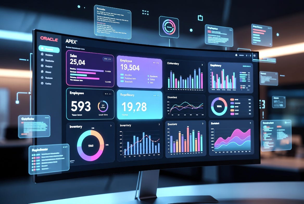 Oracle Apex Dashboards