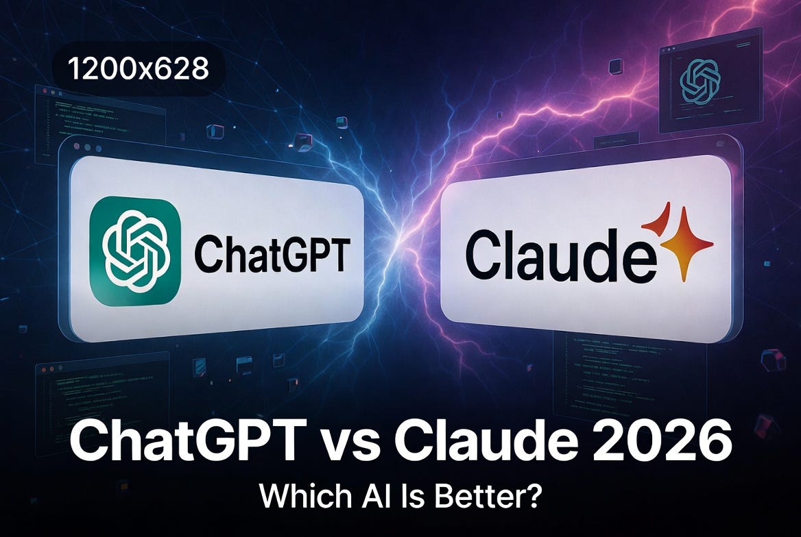 ChatGPT vs Claude in 2026: Which AI Is Actually Better for Writing, Coding & Everyday Tasks