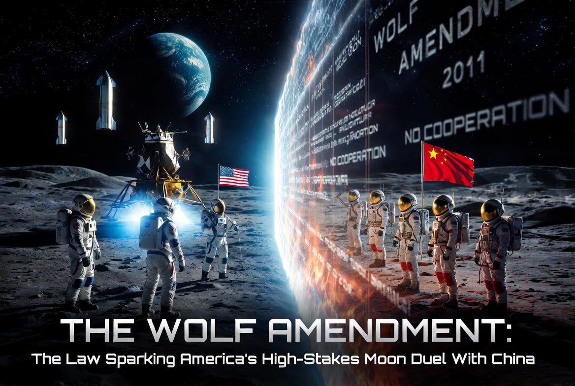The Wolf Amendment and the New U.S.-China Moon Race