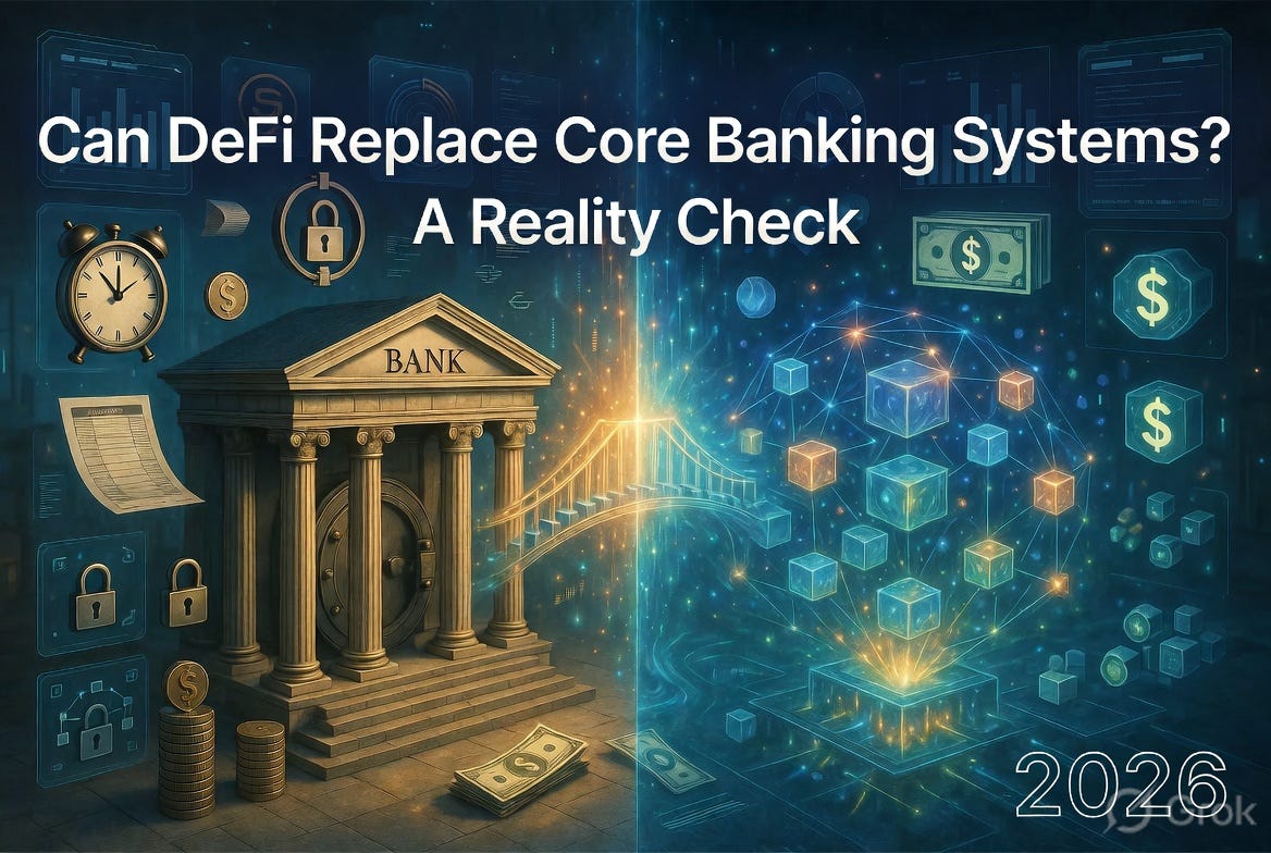 Can DeFi Replace Core Banking Systems? A Reality Check