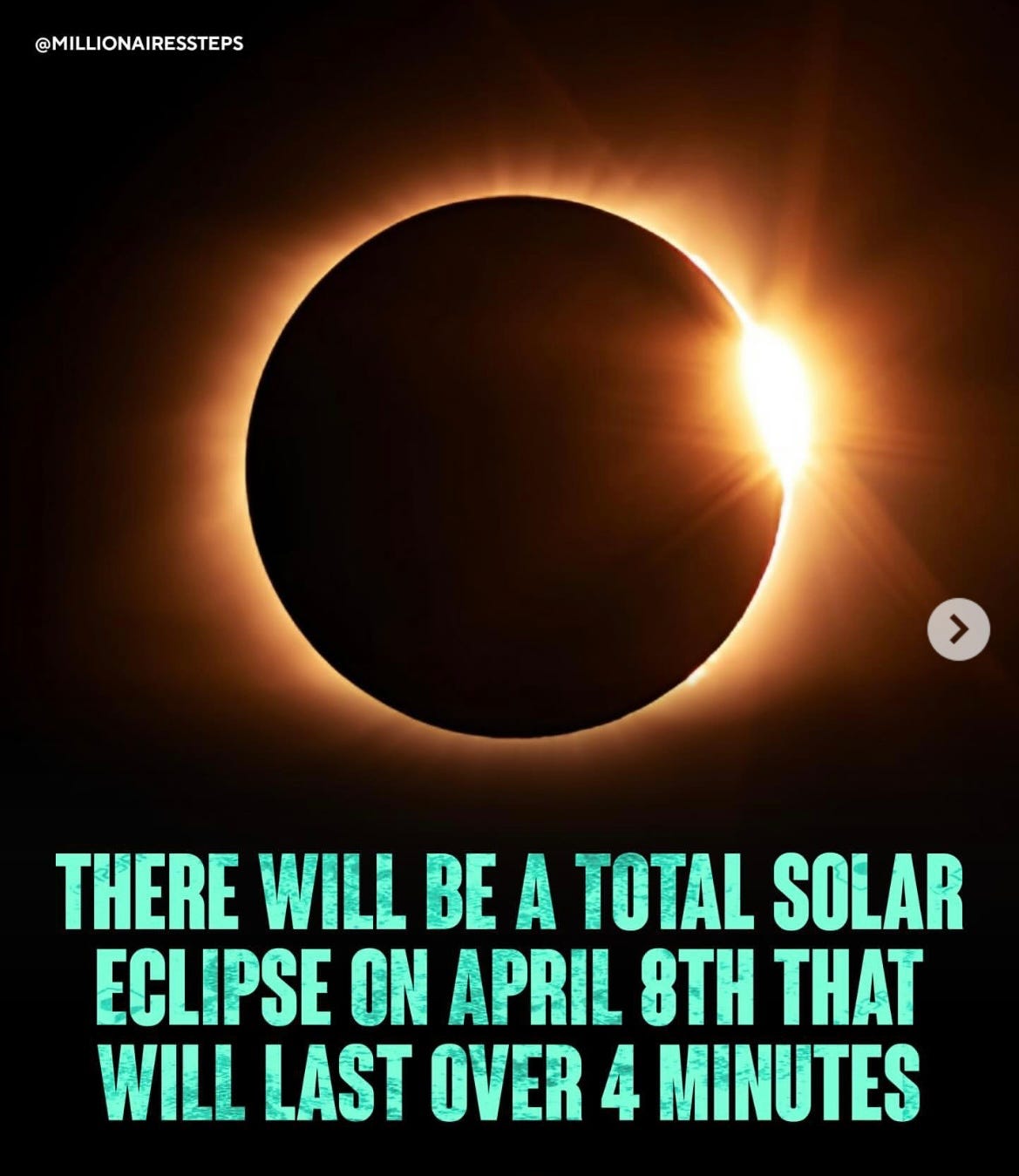 Ready Set Sun! Solar Eclipse on April 8th that will last over 4 minute