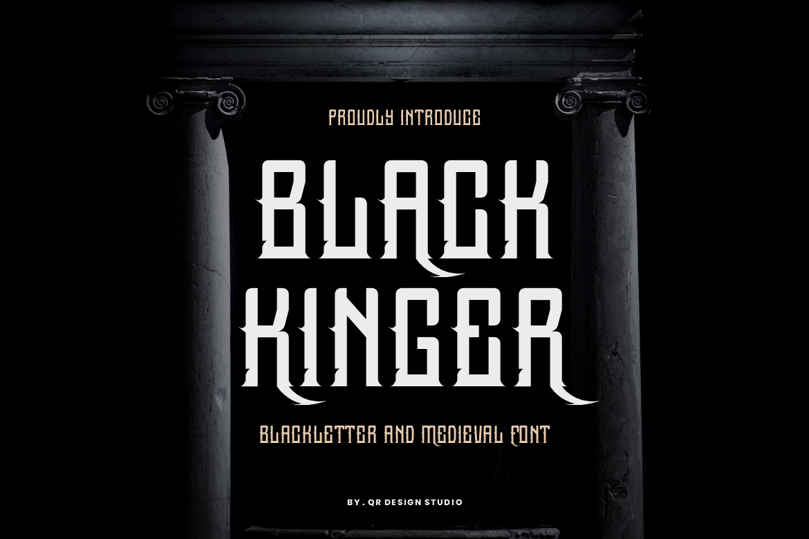 Black Kinger Font (Blackletter Fonts)