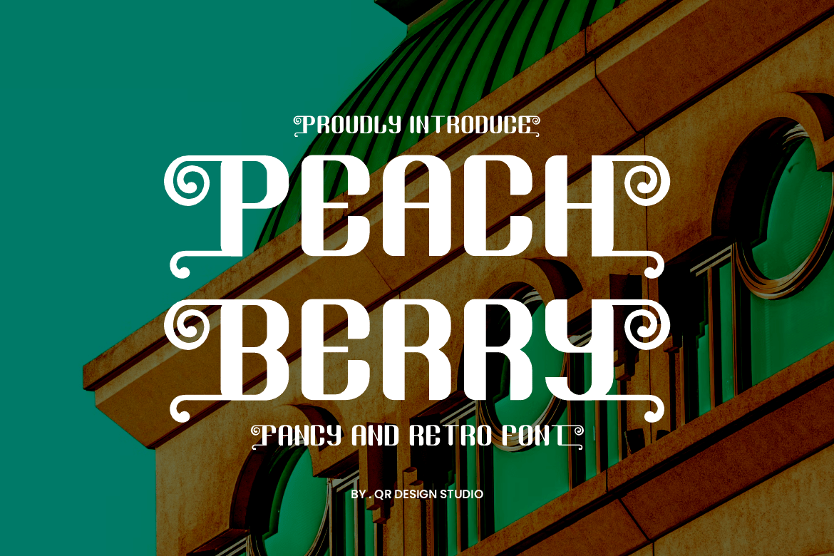 Peach Berry Font Free