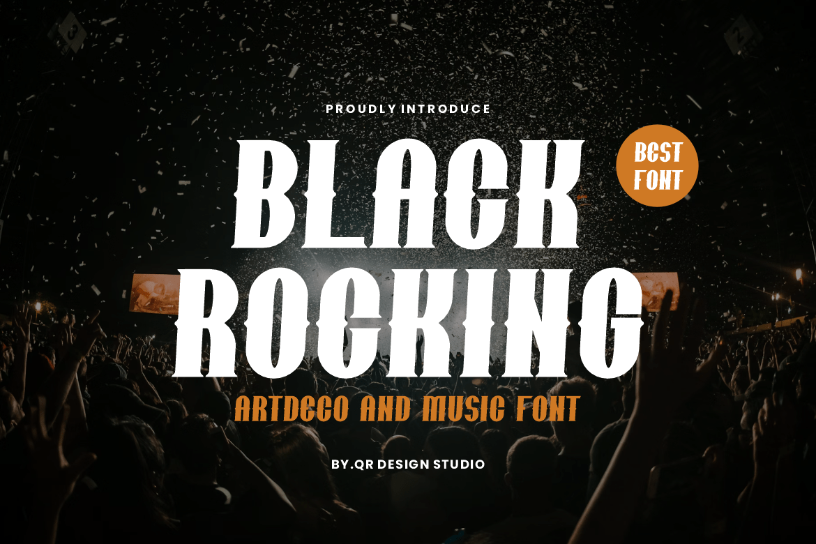 Black Rocking Font