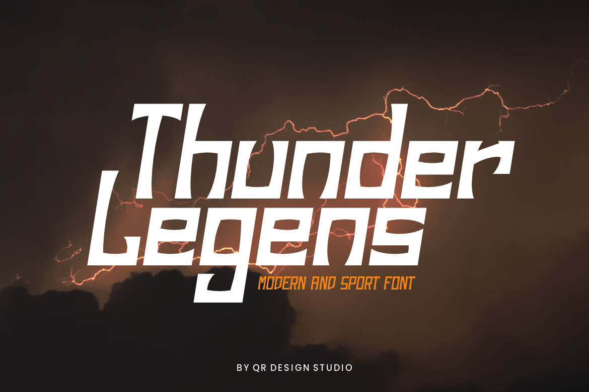 Thunder Legens Font OTF