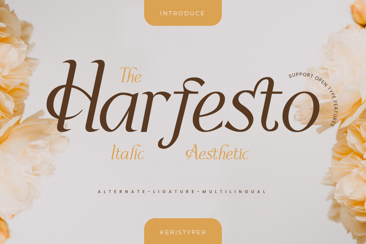 Harfesto Font