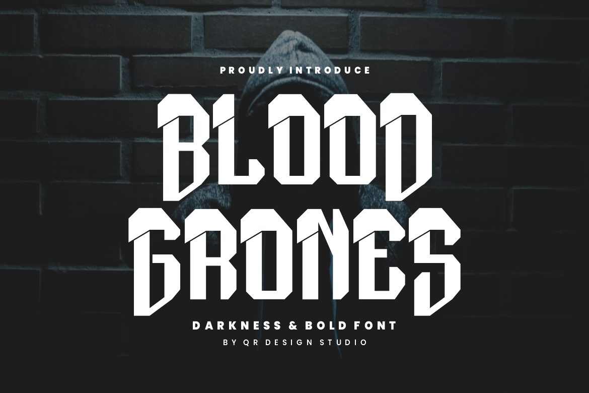 Blood Grones Font