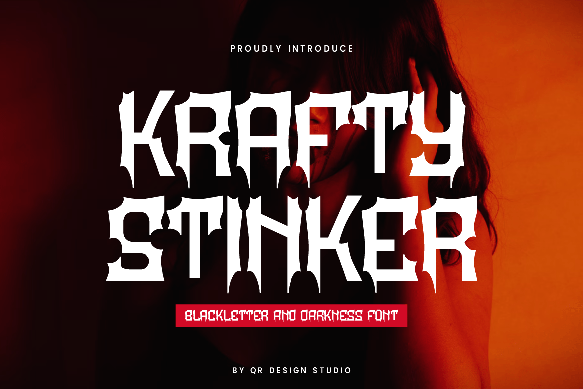 Krafty Stinker Blackletter Font