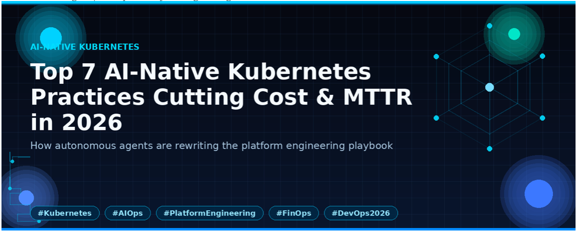 Top 7 AI-Native Kubernetes Practices Cutting Cost and MTTR in 2026