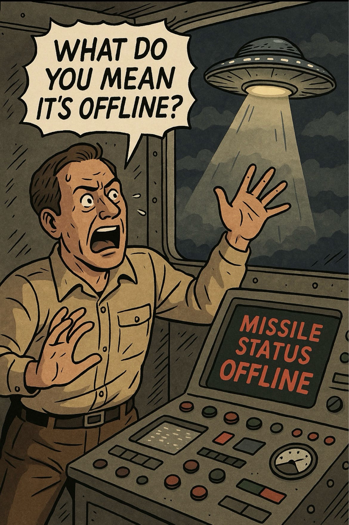 Unarmed By The Unknown: Why Are UFOs Disabling Nukes-