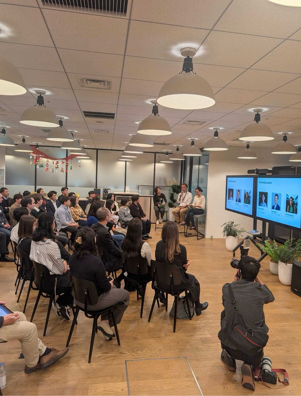 Moderating a Fintech Career Panel in Tokyo