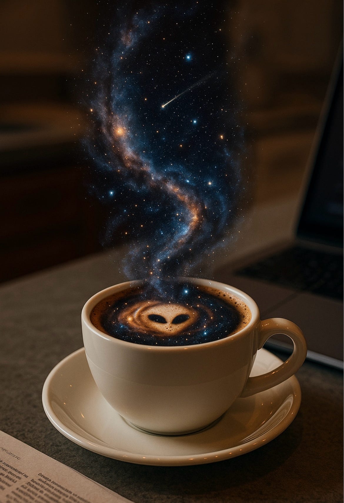 The Alien Stardust In Your Coffee This Morning