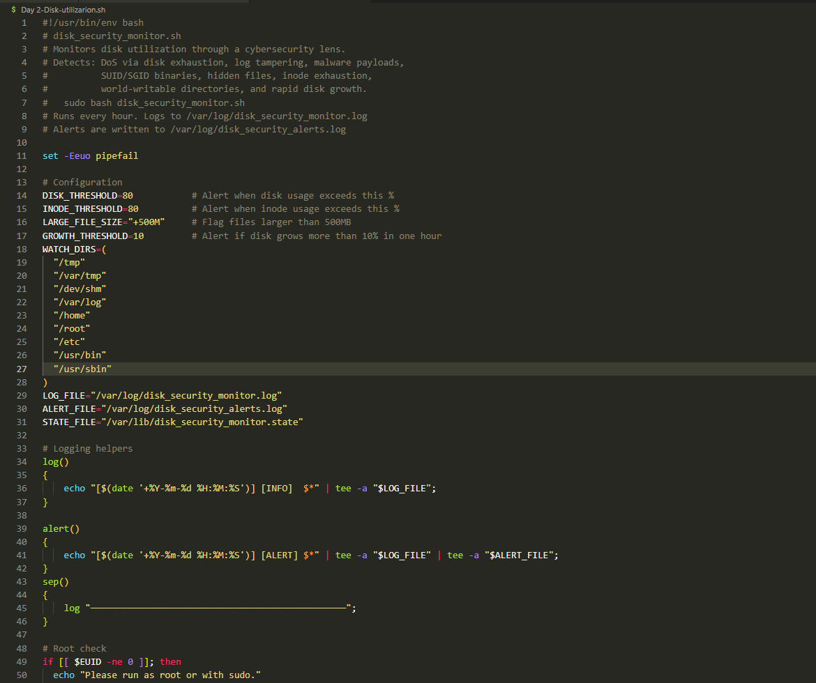 Why I Stopped Treating Disk Usage as a Capacity Problem, and Started Treating It as a Threat…