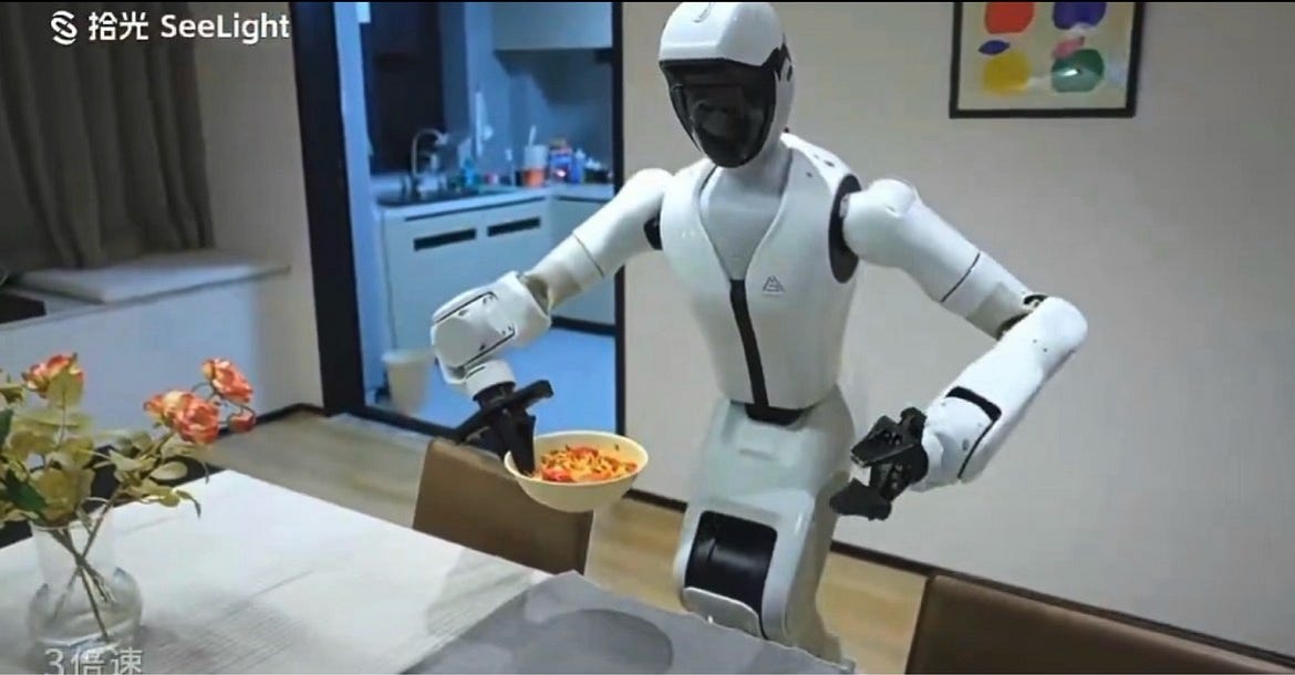 100 Humanoid Robots Are Moving Into Homes in Wuhan This Week.
