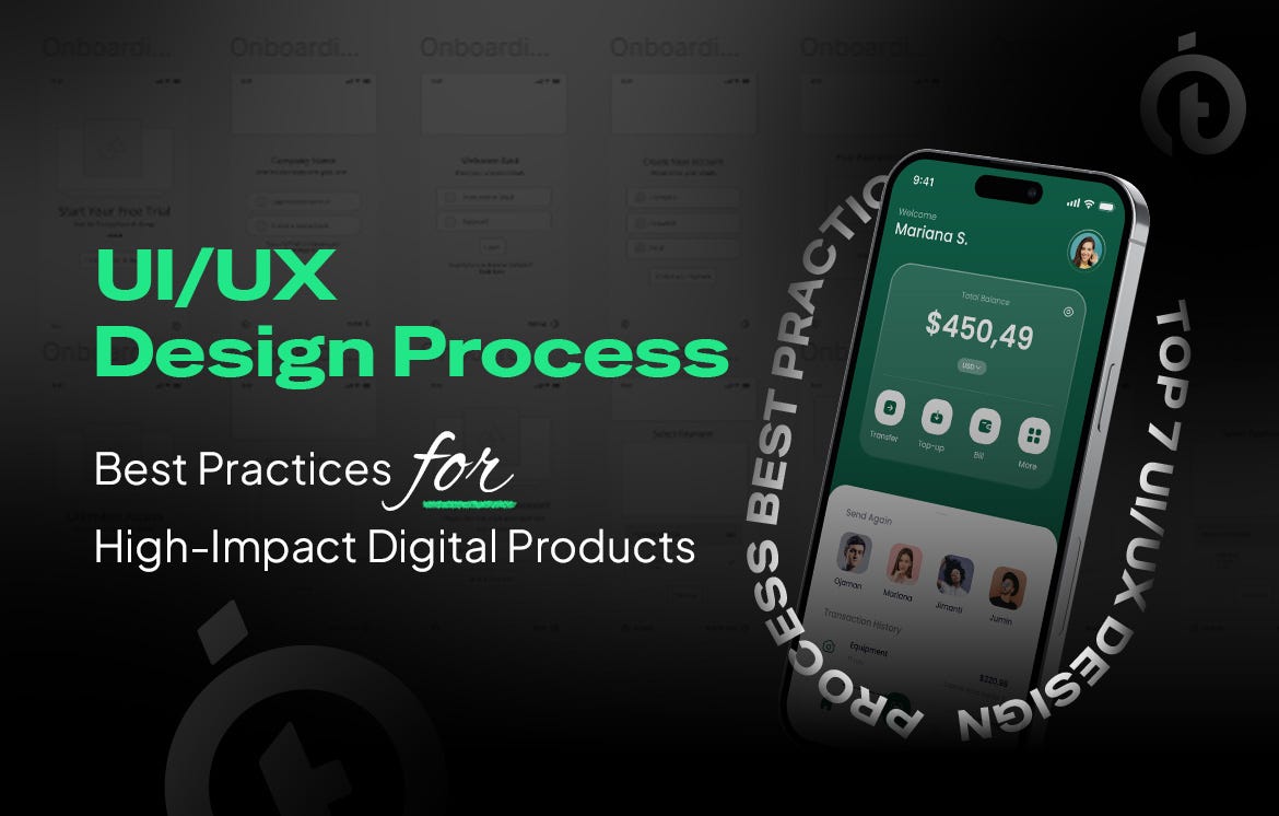 Top 7 UI/UX Design Process Best Practices 2026 — An Expert’s Guide