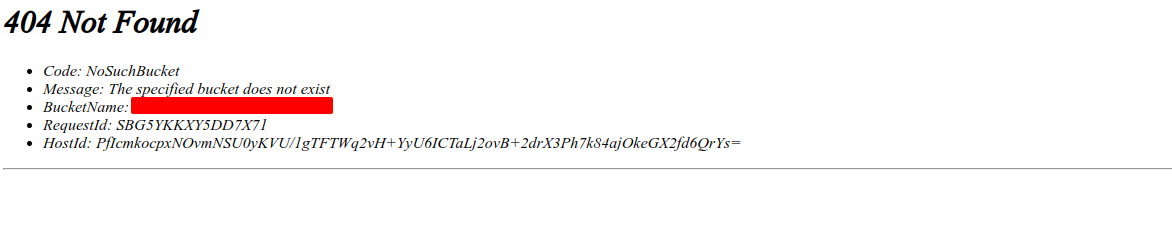 Subdomain takeover via AWS s3 bucket