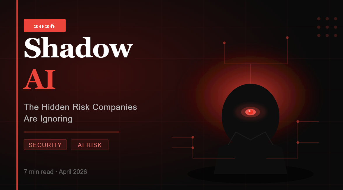 Shadow AI: The Hidden Risk Companies Are Ignoring in 2026 ?