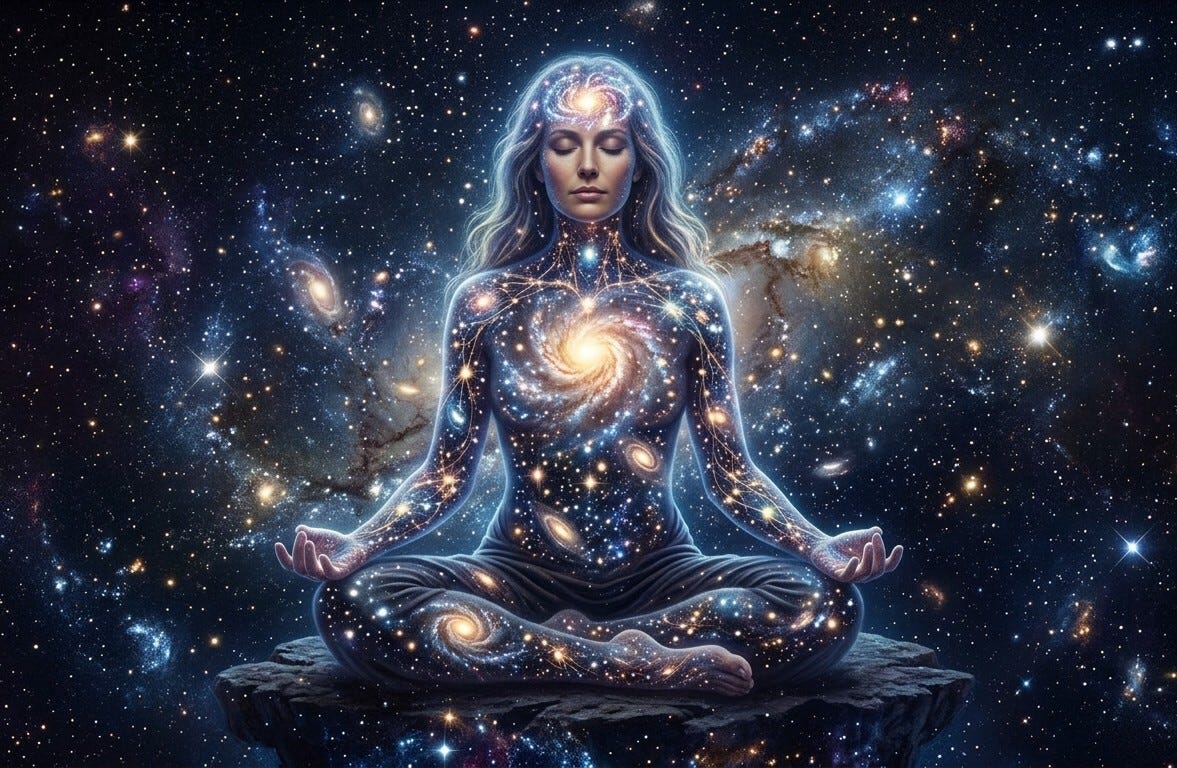 Our inner structure is like the infinite universe.