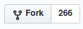 GitHub “Fork” widget