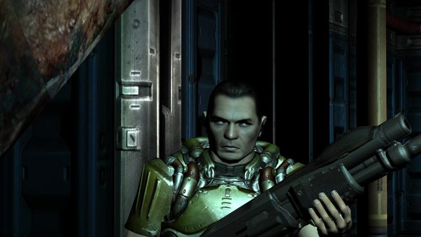 Gamasutra: Josh Bycer's Blog - The Horror Lessons Learned from Doom 3