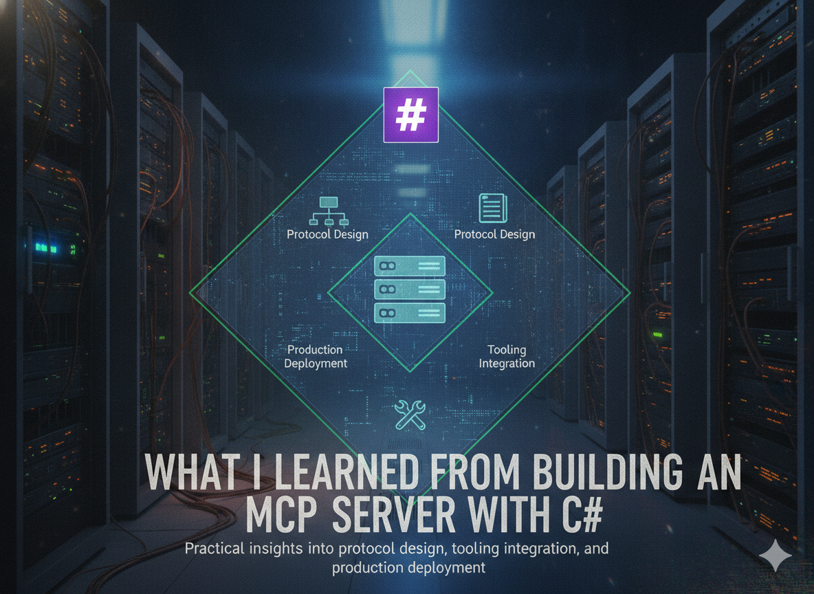 What I Learned From Building an MCP Server With C#
