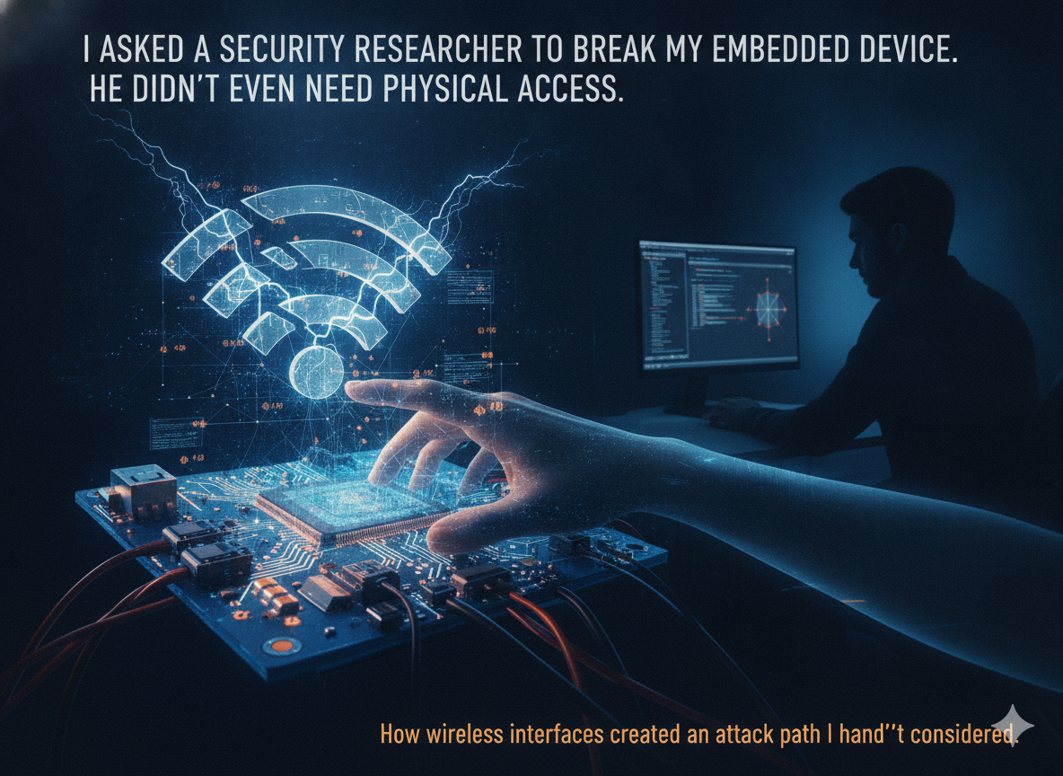 I Asked a Security Researcher to Break My Embedded Device. He Didn’t Even Need Physical Access