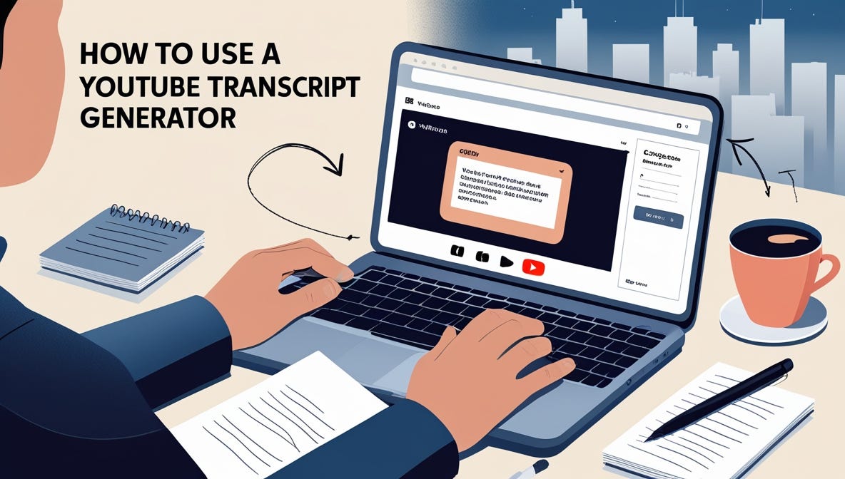 How to Use a YouTube Transcript Generator