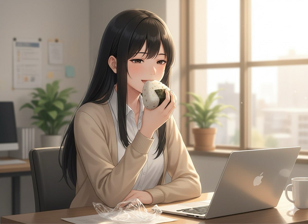 Tokyo Morning, One Bite at a Time