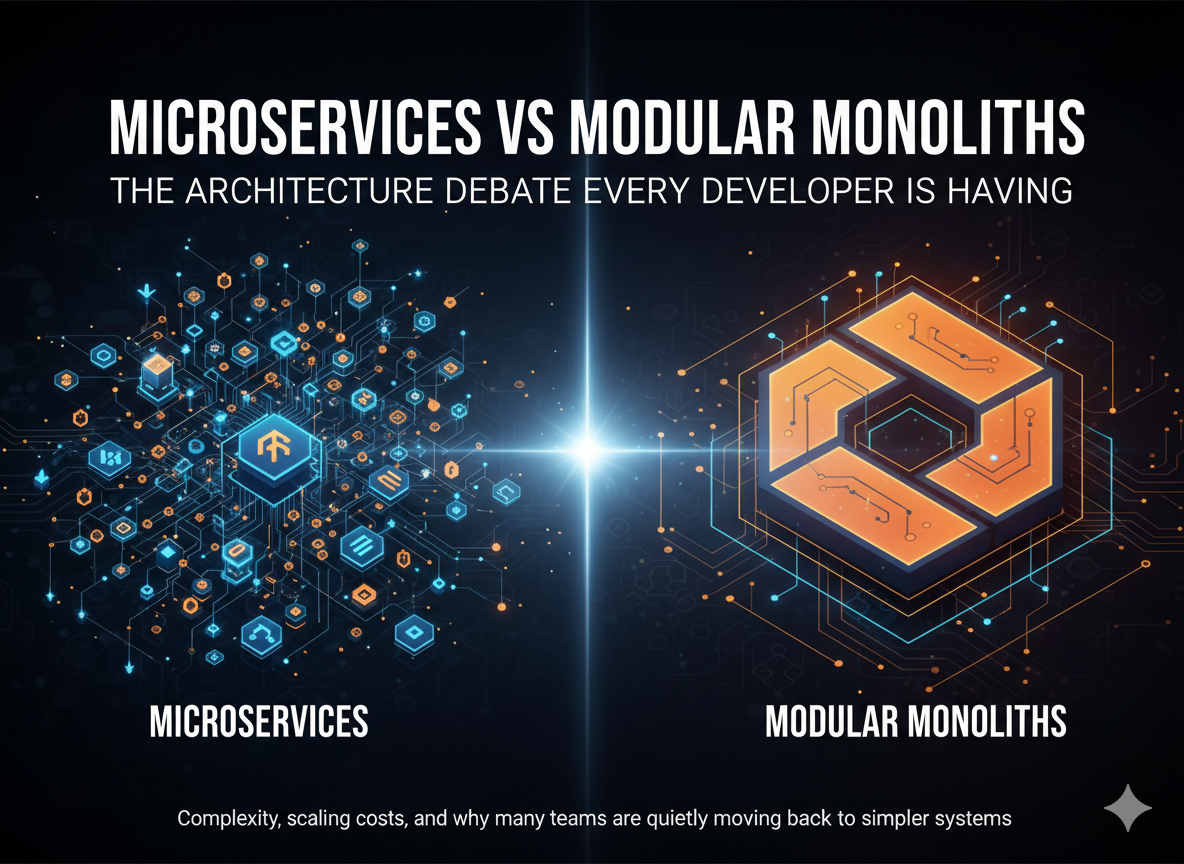 Microservices vs Modular Monoliths: The Architecture Debate Every Developer Is Having