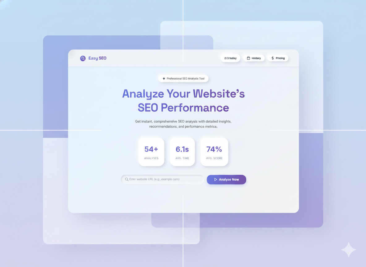 Unlock the Power of Instant SEO Audits: Why Easy-SEO.Tools