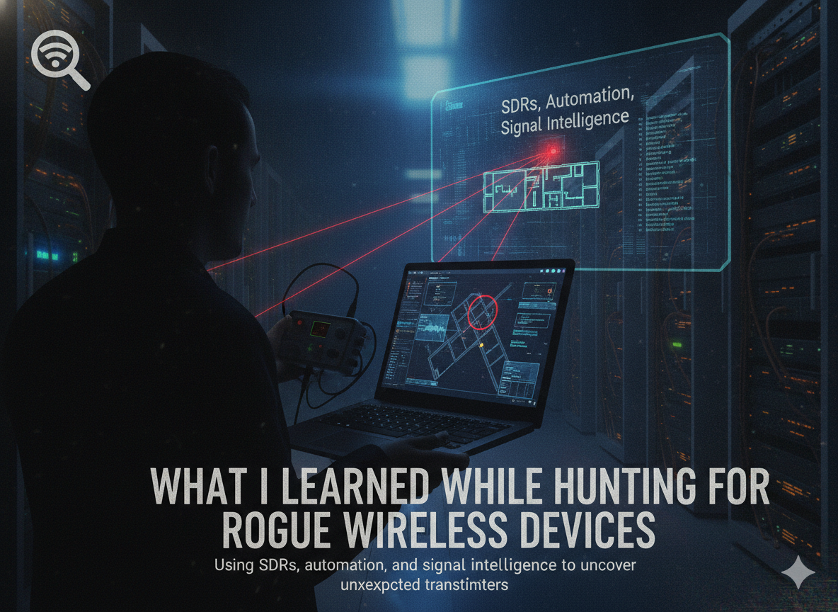What I Learned While Hunting for Rogue Wireless Devices in a Corporate Environment