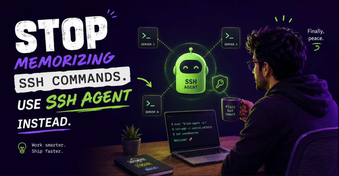 Stop Memorizing SSH Commands. Use SSH Agent Instead.