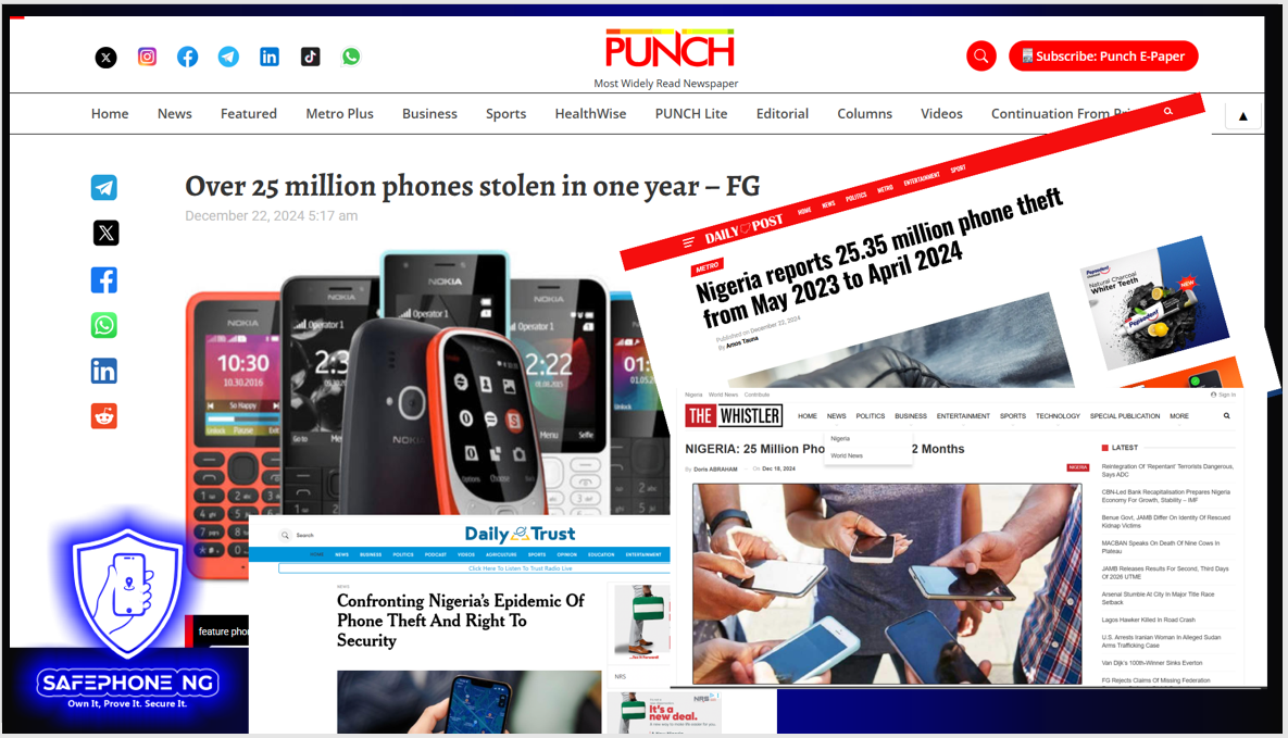 ₦2.5 Trillion Vanished: How Nigeria Lost 25 Million Phones in One Year — and How Blockchain Can…