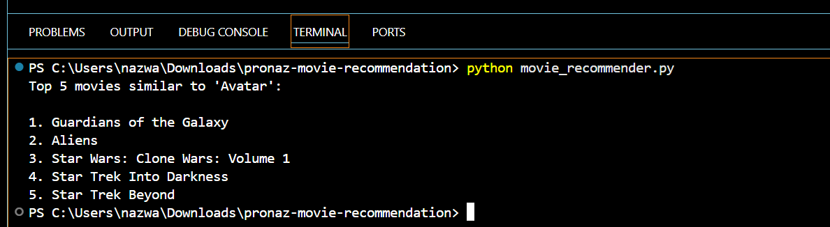 Step-by-Step Cara Kerja Movie Recommender Engine Pakai Python