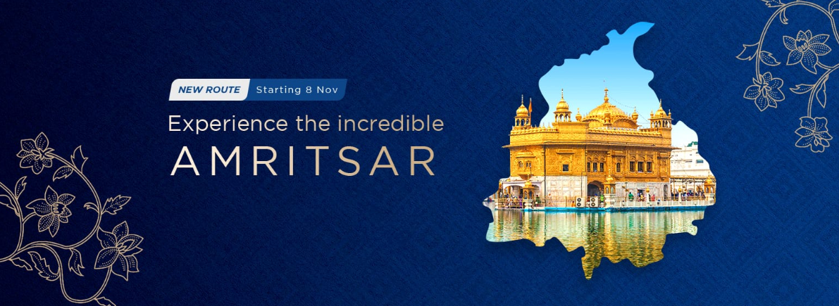 Experience more of India’s wonders with all-new flight routes.