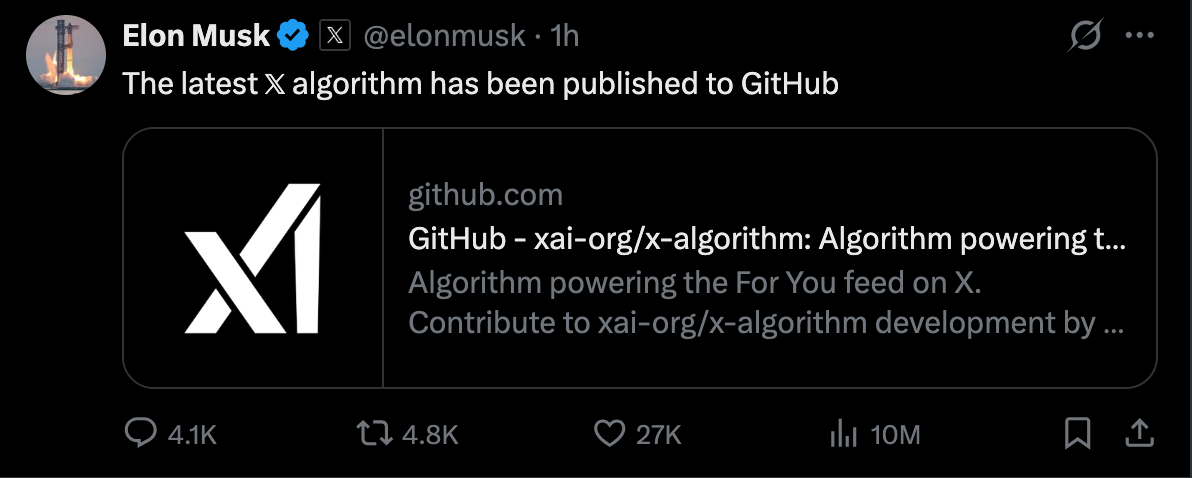 X Just Open Sourced Its “For You” Algorithm — And It Looks Nothing Like Traditional Recommendation…