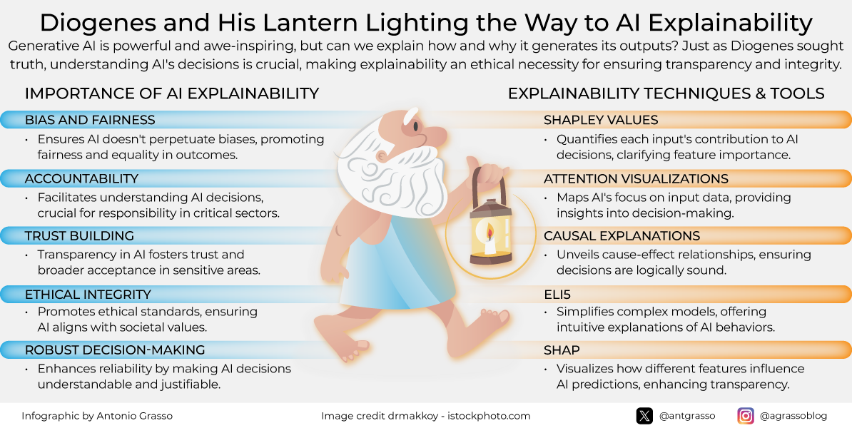 AI Explainability Inspired by the Lantern of Diogenes