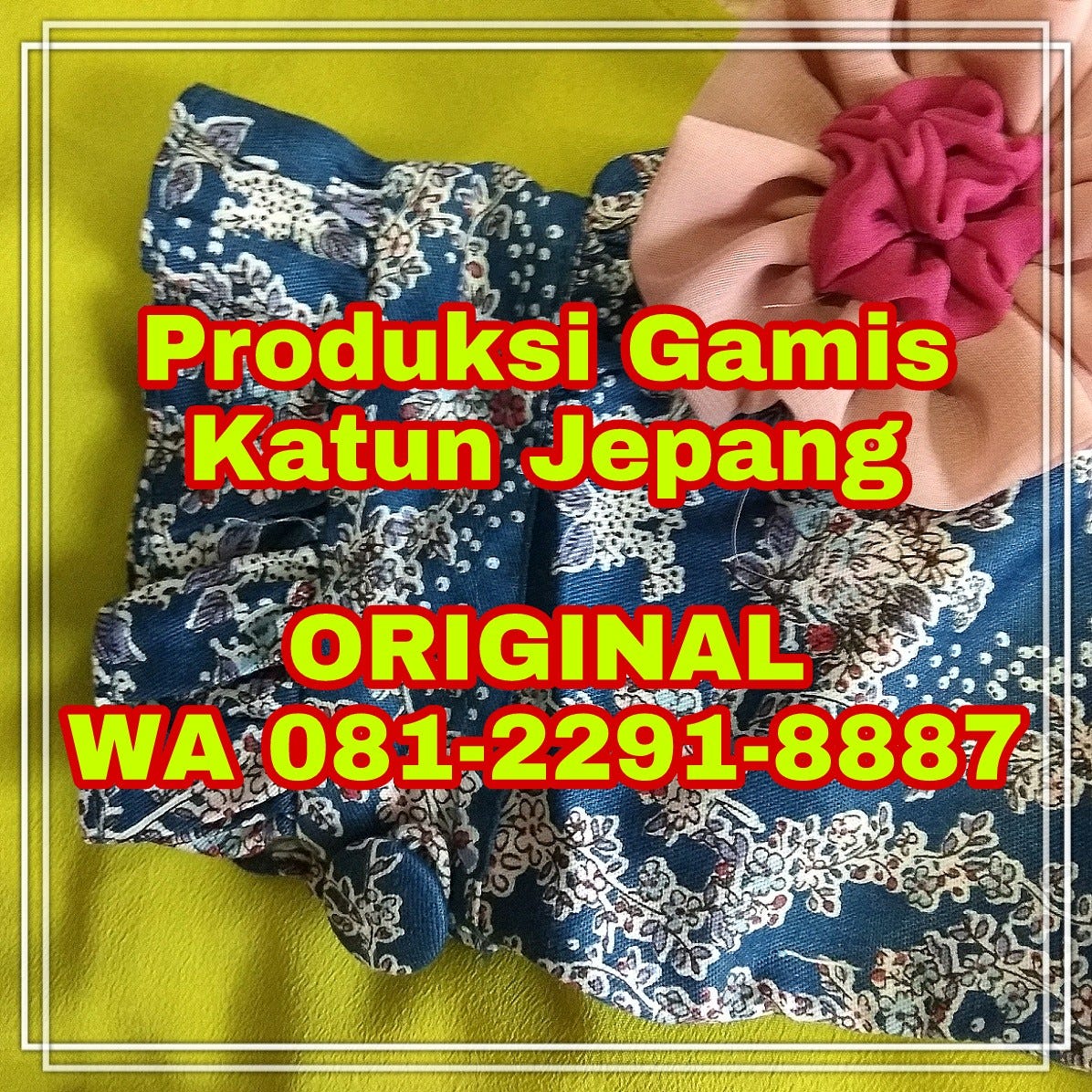 PROMO GAMIS WA 628122918887 Baju Gamis Katun Jepang