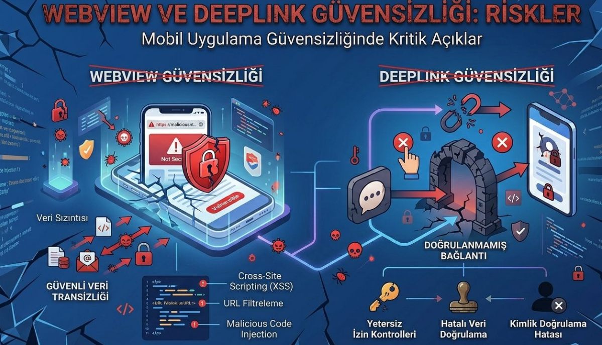 Tek Bir Link ile Uygulamayı Ele Geçirmek: Deep Link ve WebView İstismarı