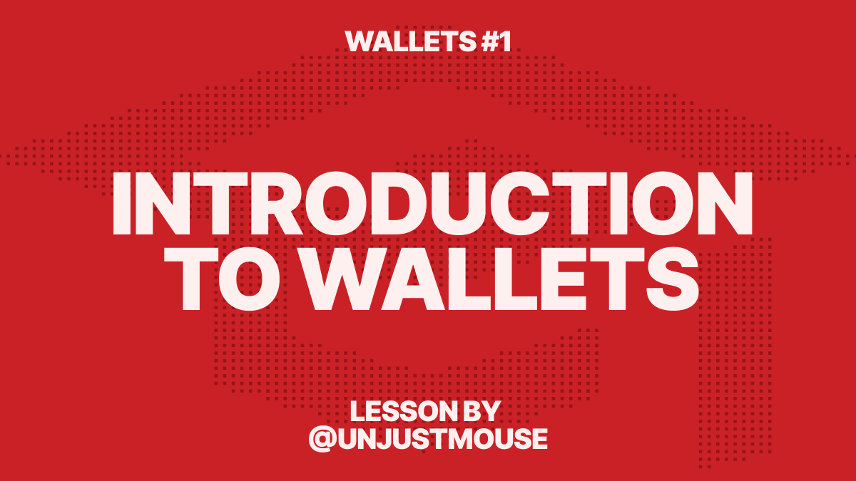 Introduction to Wallets 1