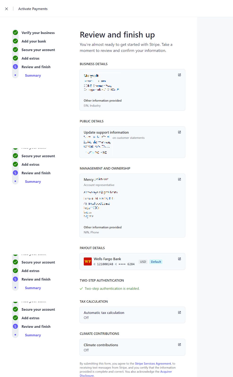 0* stripe account in south africa