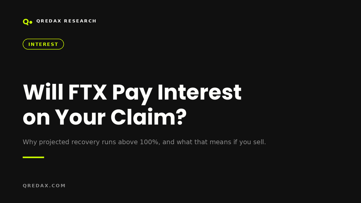 Does FTX Pay Interest on Your Claim? The 118–120% Math