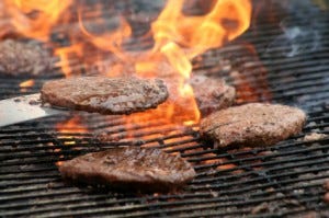 Burgers on the Grill