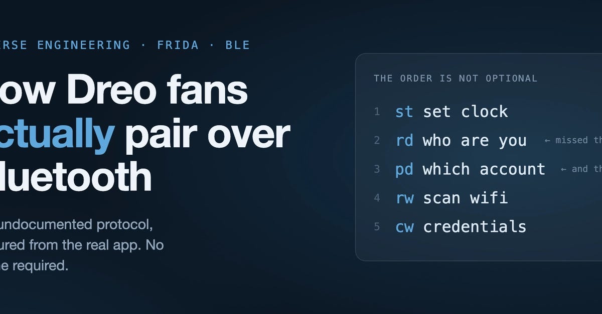 How Dreo Fans Actually Pair Over Bluetooth