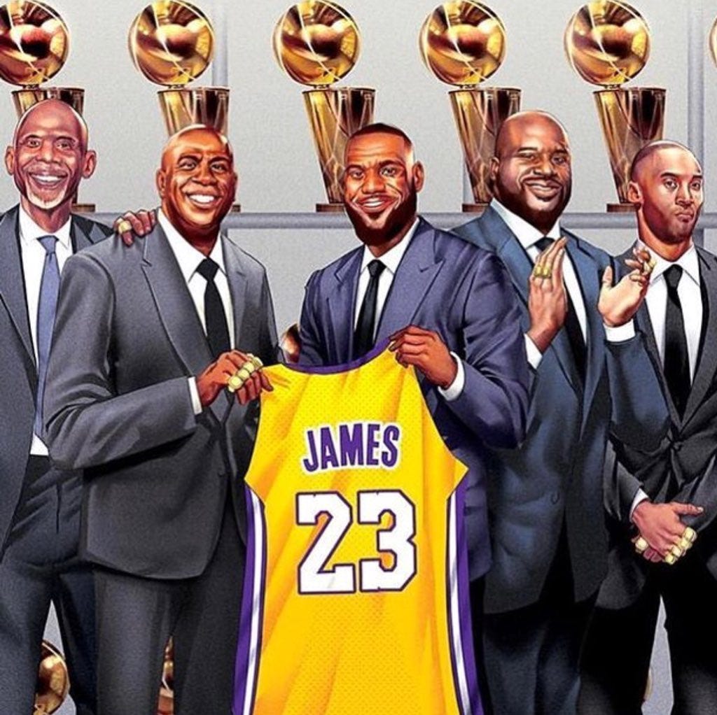 LeBron Reinvented as a Lakers Legend! – LakerTom – Medium