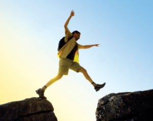 Man Jumping